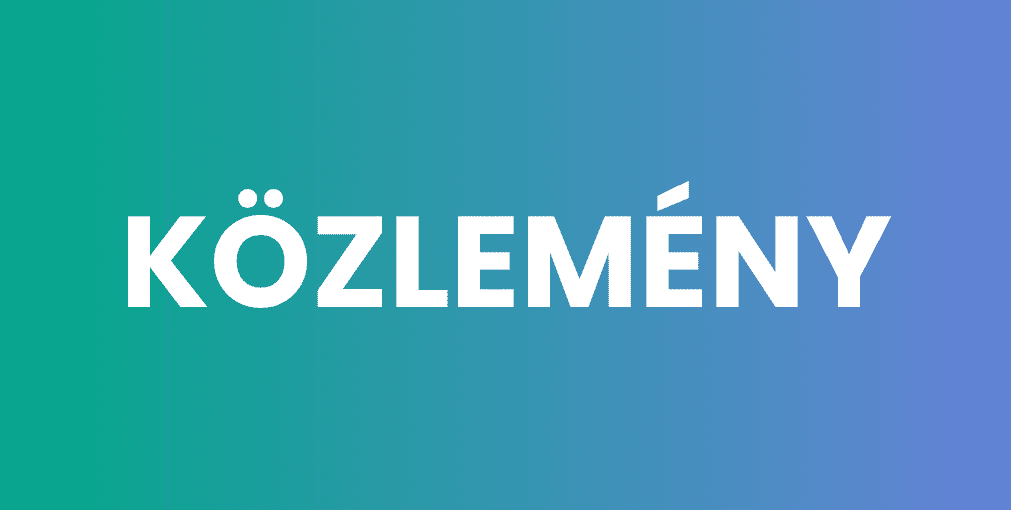 Hivatalos közlemény
