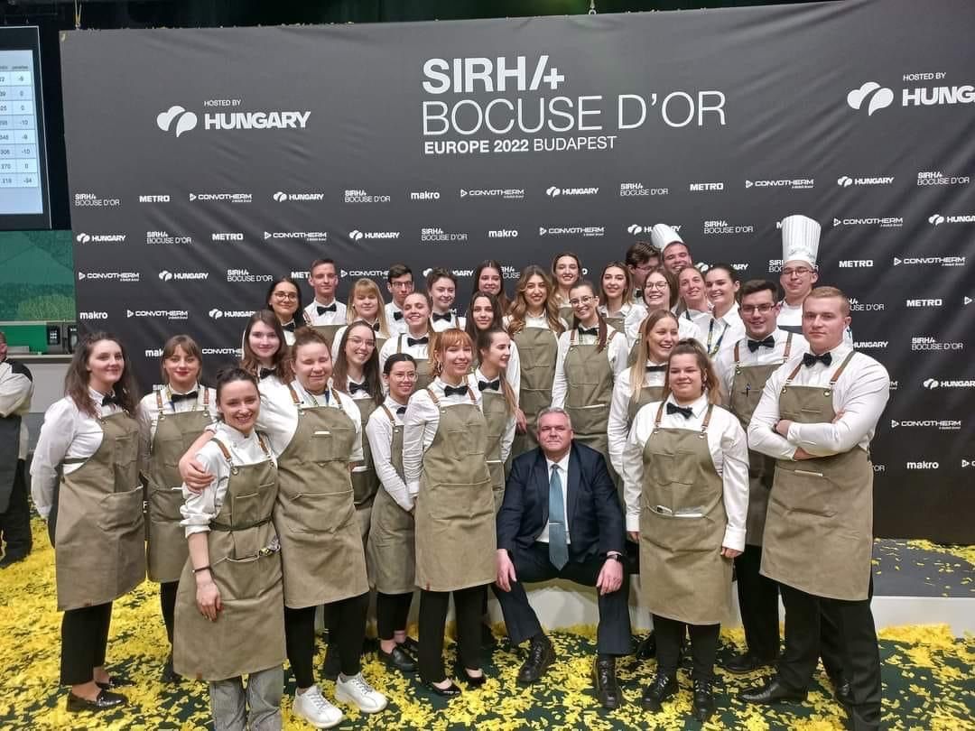 Sikerek a 2022-es budapesti Bocuse d’Or Európa-bajnokságon